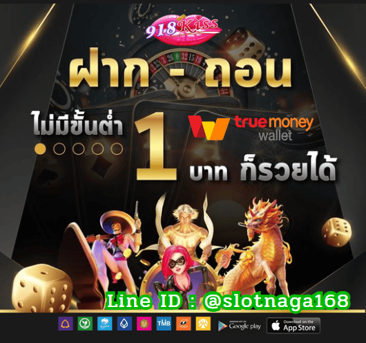 สล็อตออนไลน์ 918Kiss ฝาก-ถอนไม่มีขั้นต่ำ เล่นง่ายได้เงินจริง